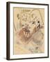 Two Men Dining (W/C on Paper)-Jules Pascin-Framed Giclee Print