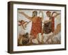 Two Men, from the Tomb of the Augurs, c.530-520 BC-Etruscan-Framed Giclee Print