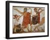 Two Men, from the Tomb of the Augurs, c.530-520 BC-Etruscan-Framed Giclee Print