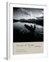 Two Men In A Canoe-Chris Simpson-Framed Giclee Print