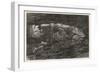 Two Men Mining for Coal-null-Framed Photographic Print