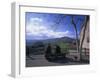 Two Men on a Bench, Barbagia, Sardinia, Italy, Europe-Oliviero Olivieri-Framed Photographic Print