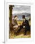Two Men Playing Game of Morra-null-Framed Giclee Print