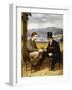 Two Men Playing Game of Morra-null-Framed Giclee Print