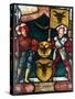 Two Men with Coats of Arms, 16th Century-null-Stretched Canvas