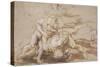 Two Men Wrestling-Peter Paul Rubens-Stretched Canvas