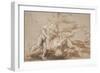 Two Men Wrestling-Peter Paul Rubens-Framed Giclee Print