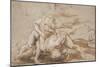 Two Men Wrestling-Peter Paul Rubens-Mounted Giclee Print