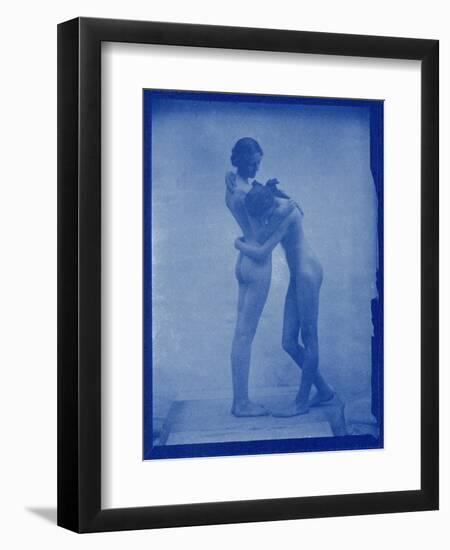 Two Models Embracing, 1904-Edward Linley Sambourne-Framed Premium Giclee Print