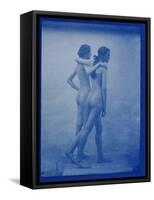 Two Models Embracing, 1904-Edward Linley Sambourne-Framed Stretched Canvas