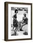 Two Models in Swimsuit-null-Framed Photographic Print