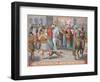 Two Monks Present Silkworms Smuggled from China to the Emperor Justinian-Jan van der Straet-Framed Premium Giclee Print