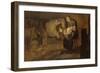 Two Mothers, 1931-Giovanni Segantini-Framed Giclee Print