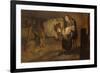 Two Mothers, 1931-Giovanni Segantini-Framed Giclee Print