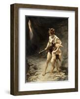 Two Mothers-Léon Maxime Faivre-Framed Giclee Print