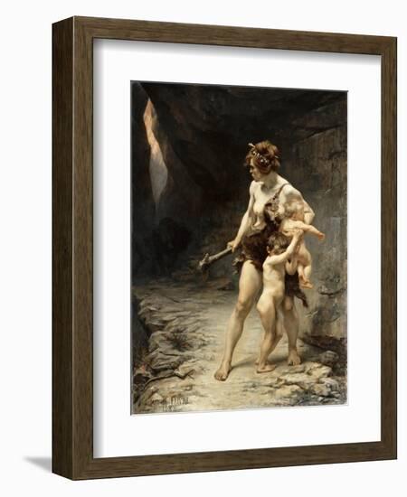 Two Mothers-Léon Maxime Faivre-Framed Giclee Print