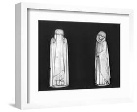 Two Mourners, from the Tomb of Duc Jean De Berry (1340-1416) Before 1438-Jean de Cambrai-Framed Giclee Print