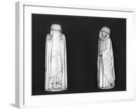 Two Mourners, from the Tomb of Duc Jean De Berry (1340-1416) Before 1438-Jean de Cambrai-Framed Giclee Print