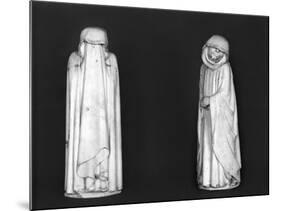 Two Mourners, from the Tomb of Duc Jean De Berry (1340-1416) Before 1438-Jean de Cambrai-Mounted Giclee Print