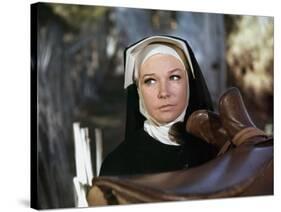 Two Mules for Sister Sara by DonSiegel with Shirley MacLaine, here 1970 (photo)-null-Stretched Canvas