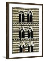 Two-Mullioned Windows, Bell Tower-null-Framed Giclee Print