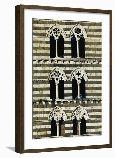 Two-Mullioned Windows, Bell Tower-null-Framed Giclee Print