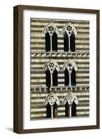 Two-Mullioned Windows, Bell Tower-null-Framed Giclee Print