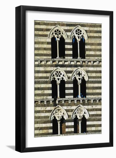 Two-Mullioned Windows, Bell Tower-null-Framed Giclee Print