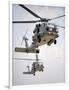 Two Multi-mission MH-60R Sea Hawk Helicopters Fly in Tandem-Stocktrek Images-Framed Photographic Print