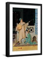 Two Musician Girls-Osman Hamdi Bey-Framed Giclee Print