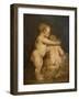 Two Naked children with Grapes, c.1630-40-Anthony van Dyck-Framed Giclee Print