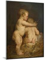 Two Naked children with Grapes, c.1630-40-Anthony van Dyck-Mounted Giclee Print