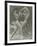 Two Naked Muscle Men Wrestling-null-Framed Art Print