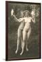 Two Naked Women Dancing Outdoors-null-Framed Art Print