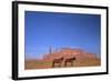 Two Navajo Horses, Monument Valley Navajo Tribal Park, Utah, United States of America-Peter Barritt-Framed Photographic Print