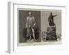 Two New Statues at Aberdeen-null-Framed Giclee Print