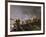 Two New York Firefighters View the Smoldering Rubble-null-Framed Photographic Print