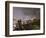 Two New York Firefighters View the Smoldering Rubble-null-Framed Photographic Print