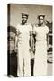 Two Ni-Vanuatu Us Navy Recruits from Espiritu Santo, New Hebrides, C.1942-null-Stretched Canvas