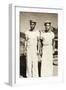 Two Ni-Vanuatu Us Navy Recruits from Espiritu Santo, New Hebrides, C.1942-null-Framed Photographic Print