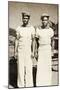 Two Ni-Vanuatu Us Navy Recruits from Espiritu Santo, New Hebrides, C.1942-null-Mounted Photographic Print