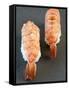 Two Nigiri-Sushi with Shrimp-Valerie Martin-Framed Stretched Canvas