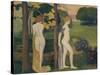 Two Nude in a Landscape-Aristide Maillol-Stretched Canvas