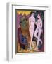 Two Nudes in a Room, 1914-Ernst Ludwig Kirchner-Framed Giclee Print