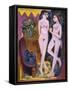Two Nudes in a Room, 1914-Ernst Ludwig Kirchner-Framed Stretched Canvas
