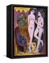 Two Nudes in a Room, 1914-Ernst Ludwig Kirchner-Framed Stretched Canvas