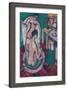 Two Nudes in a Shallow Tub, C. 1912/1913-1920-Ernst Ludwig Kirchner-Framed Giclee Print