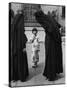 Two Nuns Questioning a Little Chinese Girl at the American Mission School-Alfred Eisenstaedt-Stretched Canvas