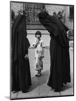 Two Nuns Questioning a Little Chinese Girl at the American Mission School-Alfred Eisenstaedt-Mounted Photographic Print