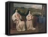 Two Nuns-Philippe De Champaigne-Framed Stretched Canvas